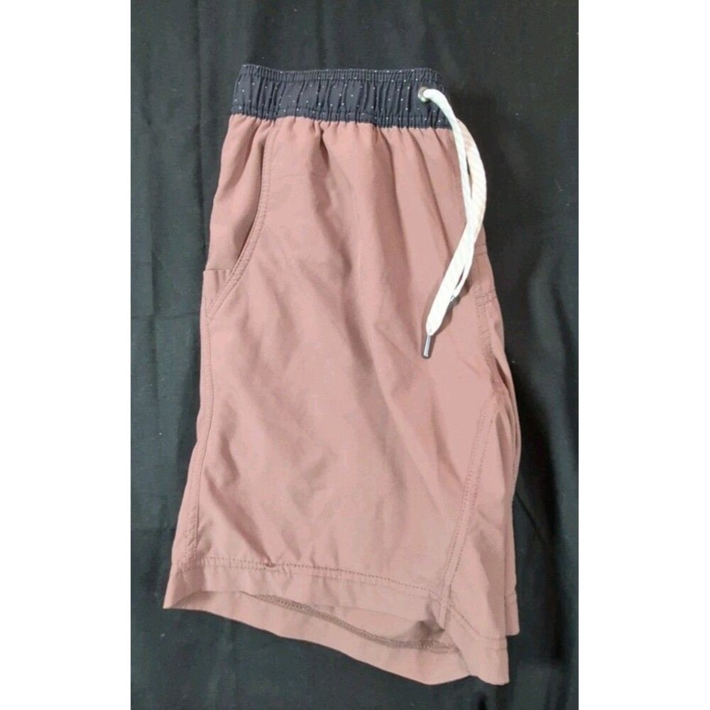Vuori Kore Lined Athletic Shorts Mens Size S/M Terracotta Color Drawstring